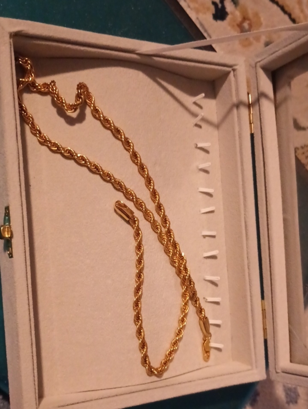 Gold Rope Chain Necklace - Women Jewelry